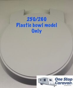 Thetford toilet seat & lid C250 C260 Plastic Bowl