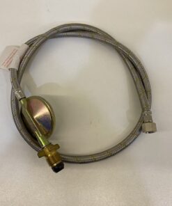 1200mm 3/8" FSAE Flare Gas Hose w/ Regulator