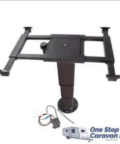 Telescopic 12V Table Leg Black