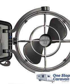 Caframo Sirocco II 12/24V Black