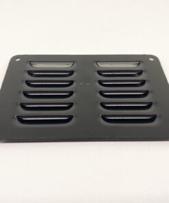 Black Metal Ventilation Grille 15cm x 10cm