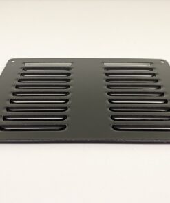 Black Metal Ventilation Grille 23.3cm x 14.8cm