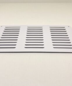 White Metal Ventilation Grille 30cm x 14.5cm