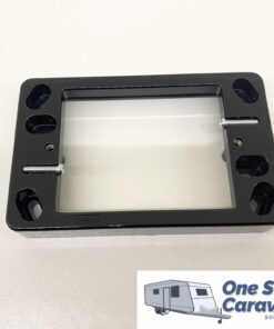 Gloss Black Horizontal Powerpoint Spacer