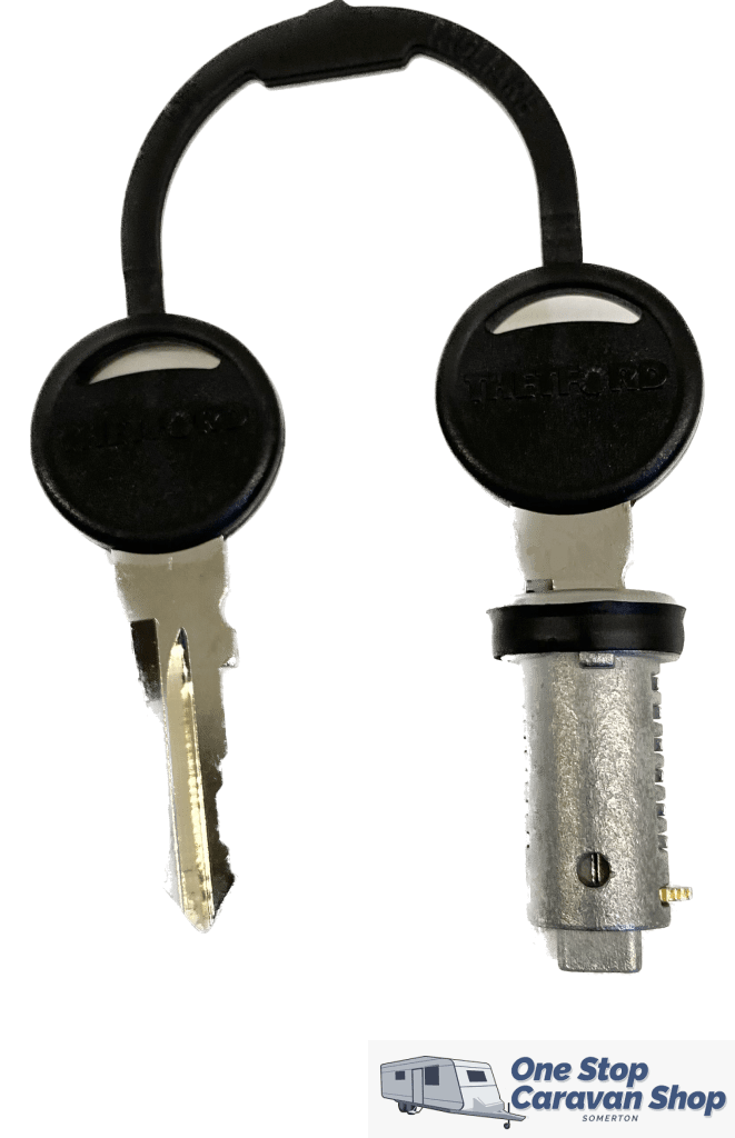 THETFORD ACCESS DOOR REPLACEMENT ZADI KEY AND BARREL - 9017
