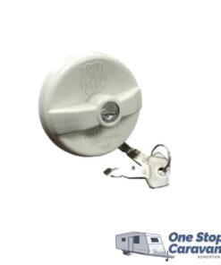 HUME WATER FILLER CAP WHITE WITH 2 KEYS