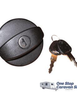 Spare Cap & Keys for Lockable Water Filler (Black)
