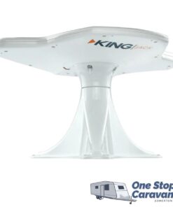 KING JACK ROOF MOUNT ANTENNA DTV WHITE