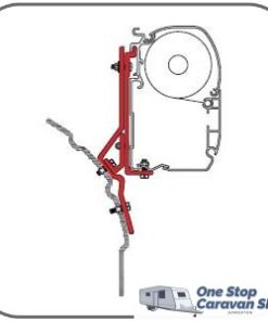 98655-292: Fiamma F45 Awning Mounting Bracket Kit - Suit VW T4