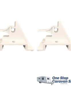 CAREFREE WHITE BOTTOM BRACKET PAIR. 901019W