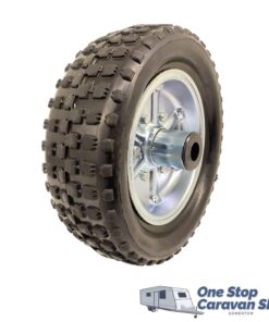 ALKO 10" Jockey Wheel Spare Solid Rubber Tyre