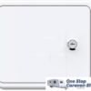 RV FLOMASTER Gravity/city Water Inlet Hatch - White