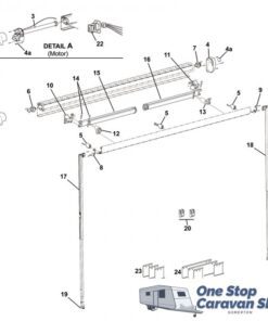 R019311-003: Carefree Freedom Hardware Pack 4.50m to 5.0m