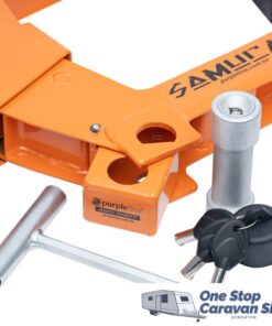 Purple Line Fullstop Samurai Wheel Clamp