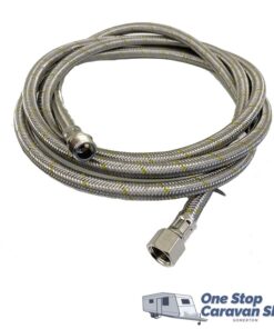 1800mm 3/8 SAE x 3/8 MBSP Gas Hose