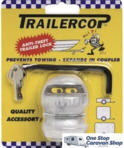 TRAILER COP ANTI THEFT TRAILER LOCK CARAVAN CAMPER TRAILER BOAT 450-00910