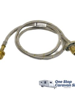 CGA600 To POL Cylinder Fitting Adaptor 1.5m Suits Mapp Gas Torch