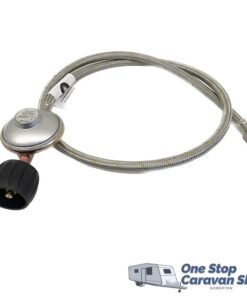 1200mm Female 3/8 Flare x QC27 Regulator Gas Hose