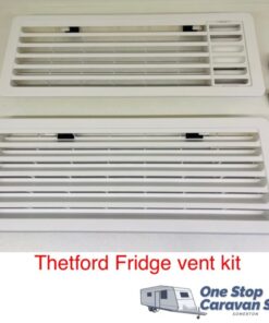 Thetford Fridge vent kit Top & Bottom- white