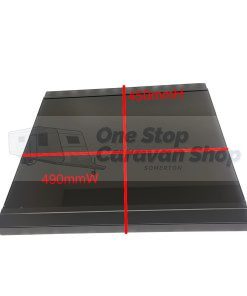 SGL2118.BKX : Thetford Replacement Glass Lid t/s K1520 and K1540