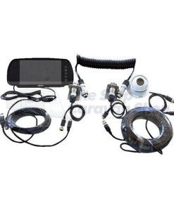 Sphere Caravan Reversing Camera System - 7 inch Rear Mirror Mount Monitor & 1 Camera (2 Camera Inputs)
