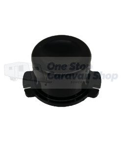 THETFORD PUSH BUTTON FOR SERVICE DOORS 3/4/5/6 - Black