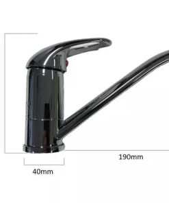 Coast Chrome Flick Mixer Tap 190mm Spout