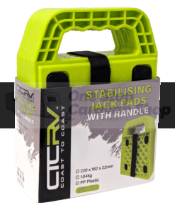 COAST RV Stabilizing Jack Pads with Handle | Set of 4