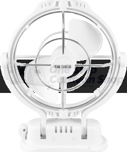 Fantastic Nimbus 12/24V Gimbal Fan White - with Remote