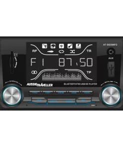 Audio Head Unit Double Din Mechless - Bluetooth