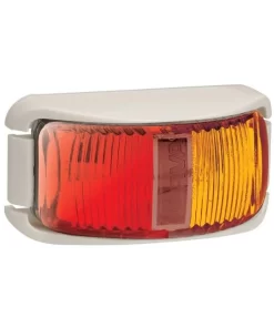 Narva L.E.D Side Lamp Red/Amber- White Base 91602W