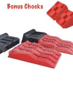 Explore Caravan 2 Piece Levelling Ramps + Wheel Chocks