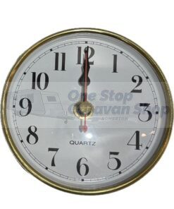Large Clock 100mm Gold Camec
