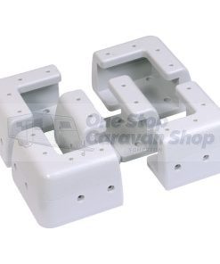 Universal Solar Mount Brackets Set of 6 (Grey)